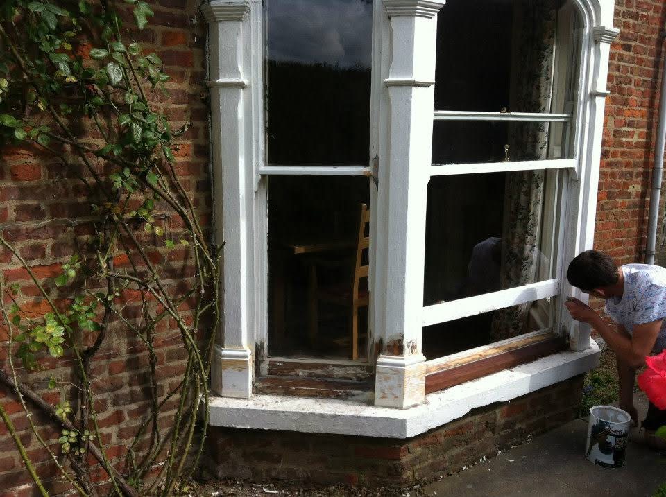 Repair Rotted Window Sill: Fixing a Rotting Wood Sash Window