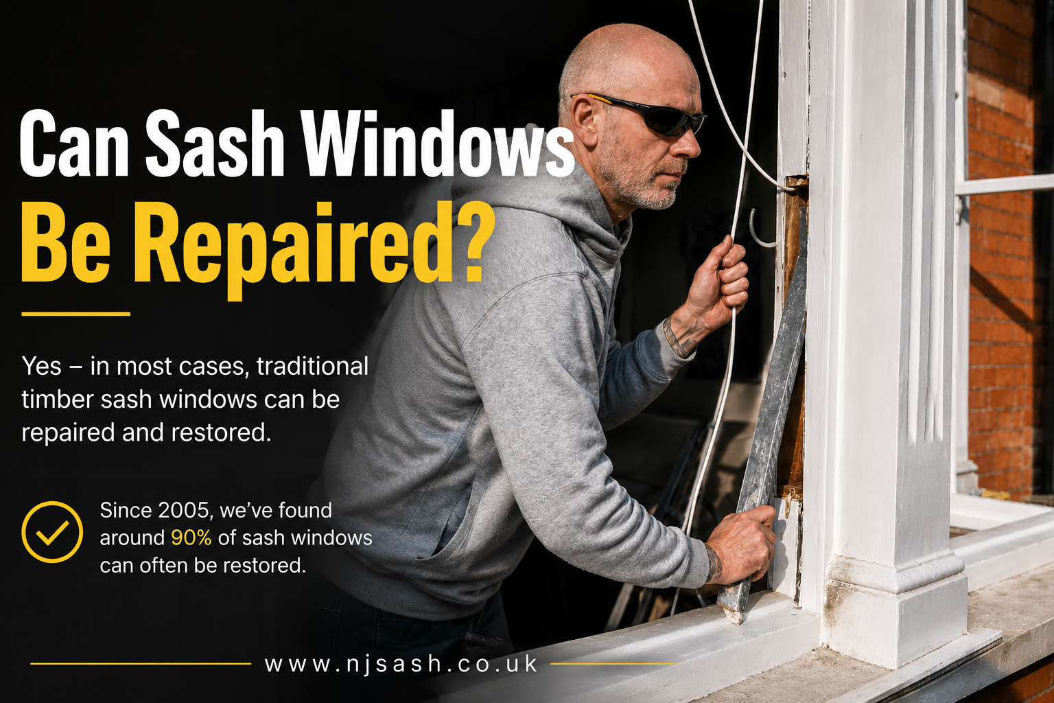 Can Sash Windows Be Repaired?